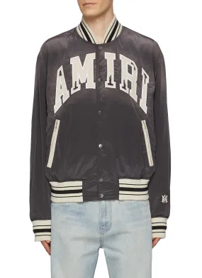 -----------AMIRI  ---- ------------ ----Logo Bomber Jacket --