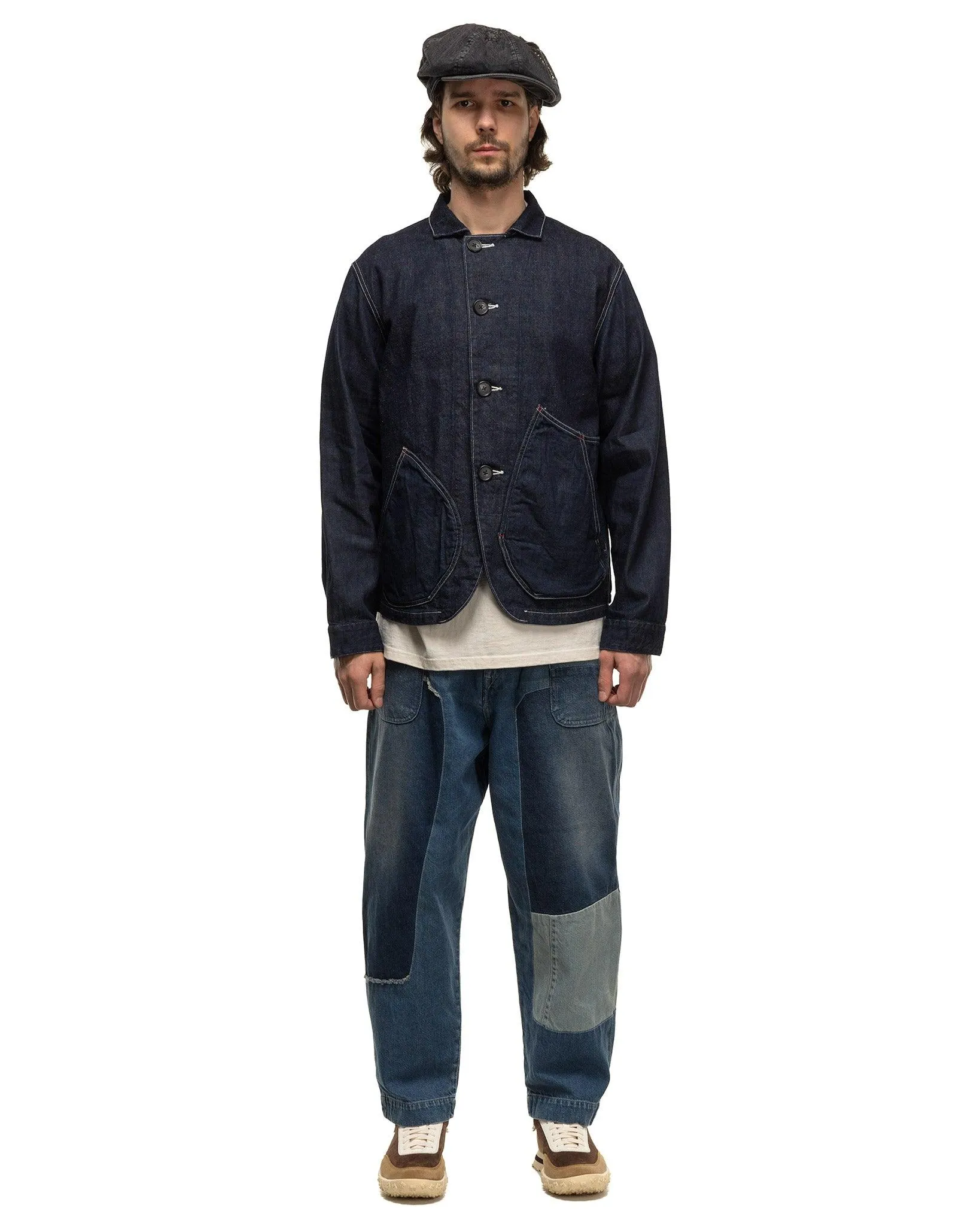 12ozDenim x 8ozDenim RINGOMAN Coverall Indigo