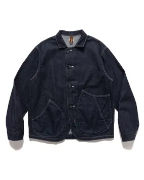 12ozDenim x 8ozDenim RINGOMAN Coverall Indigo