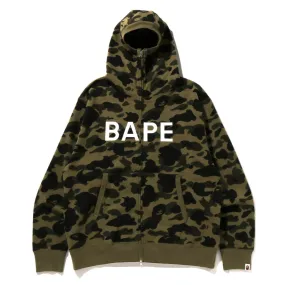 1ST CAMO FULL ZIP HOODIE MENS