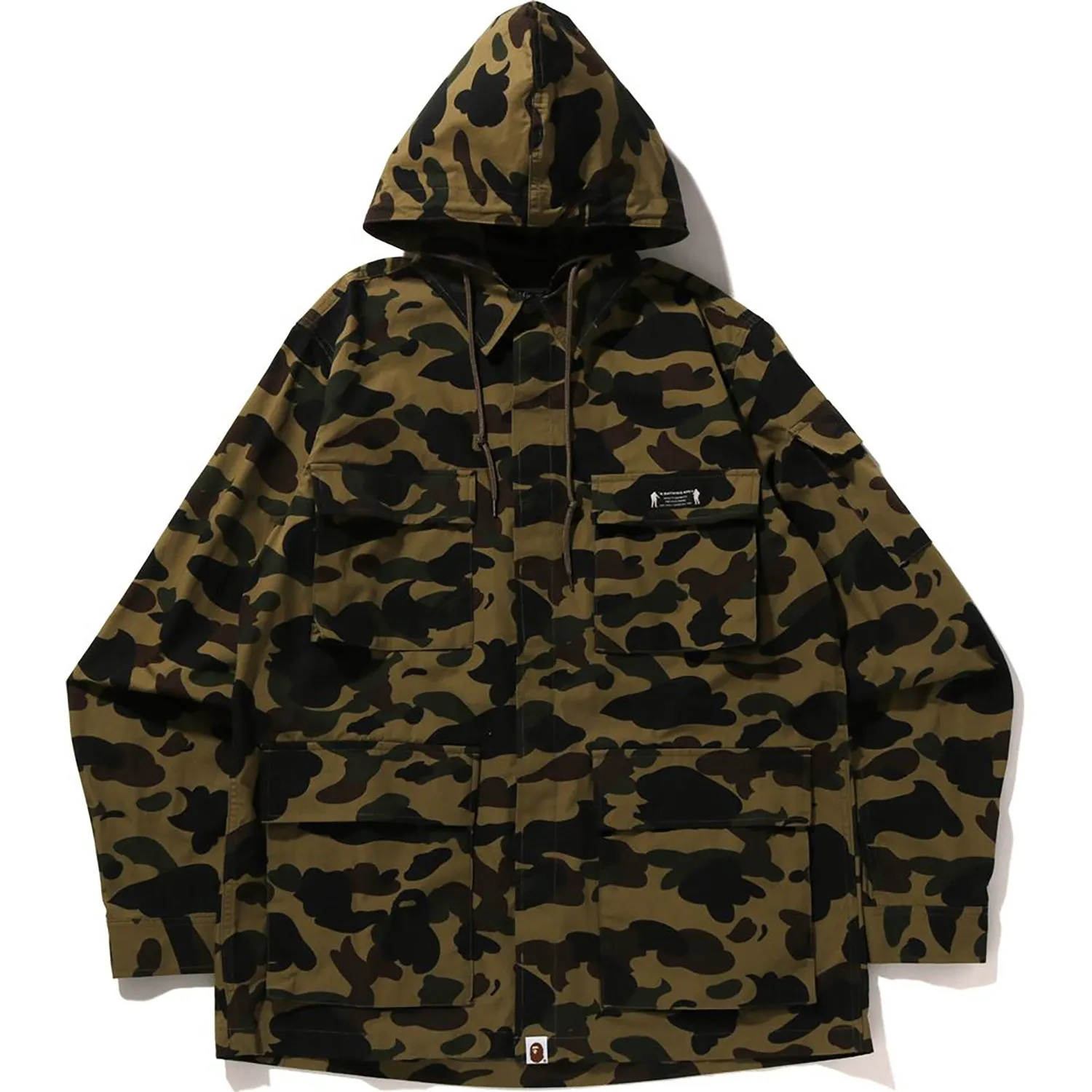 1ST CAMO MASK HOODIE SHIRT MENS