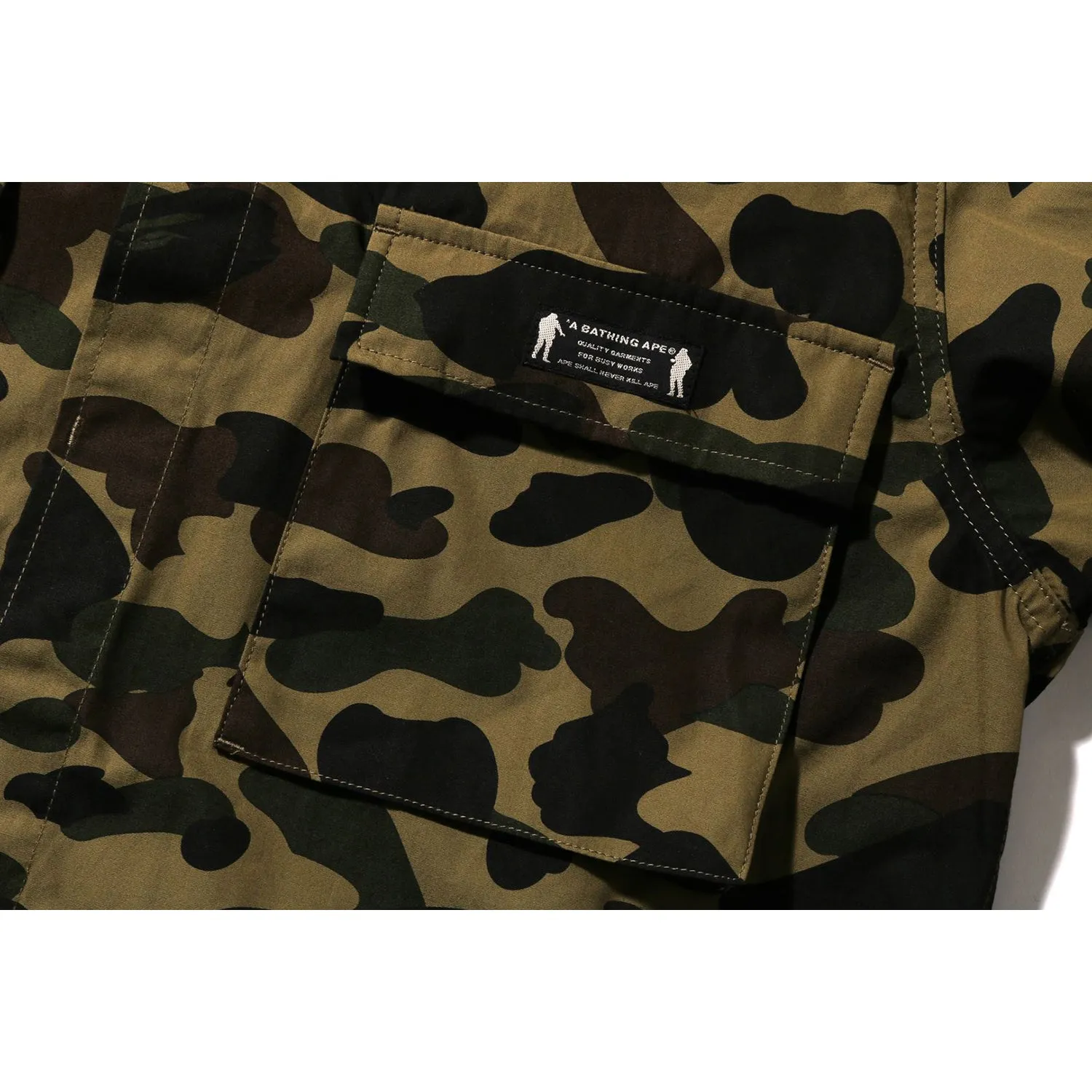 1ST CAMO MASK HOODIE SHIRT MENS