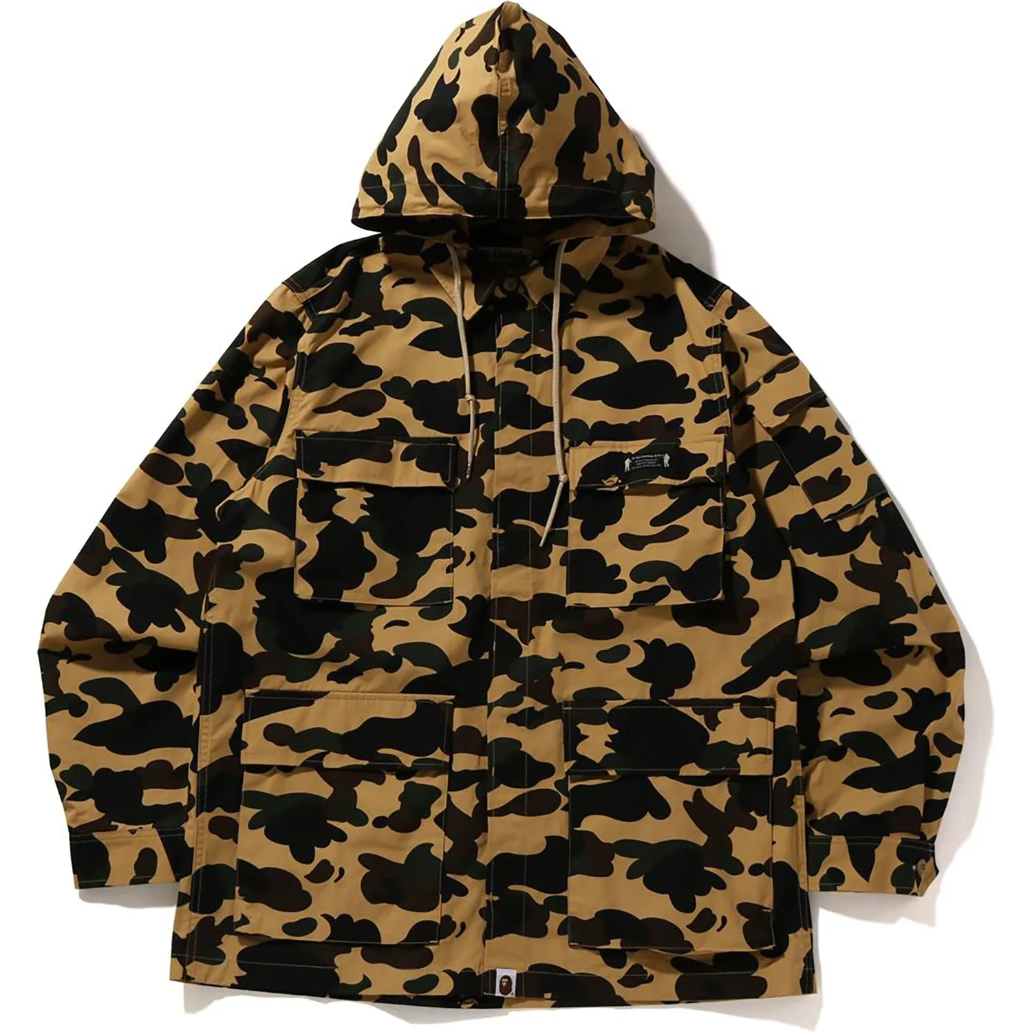 1ST CAMO MASK HOODIE SHIRT MENS