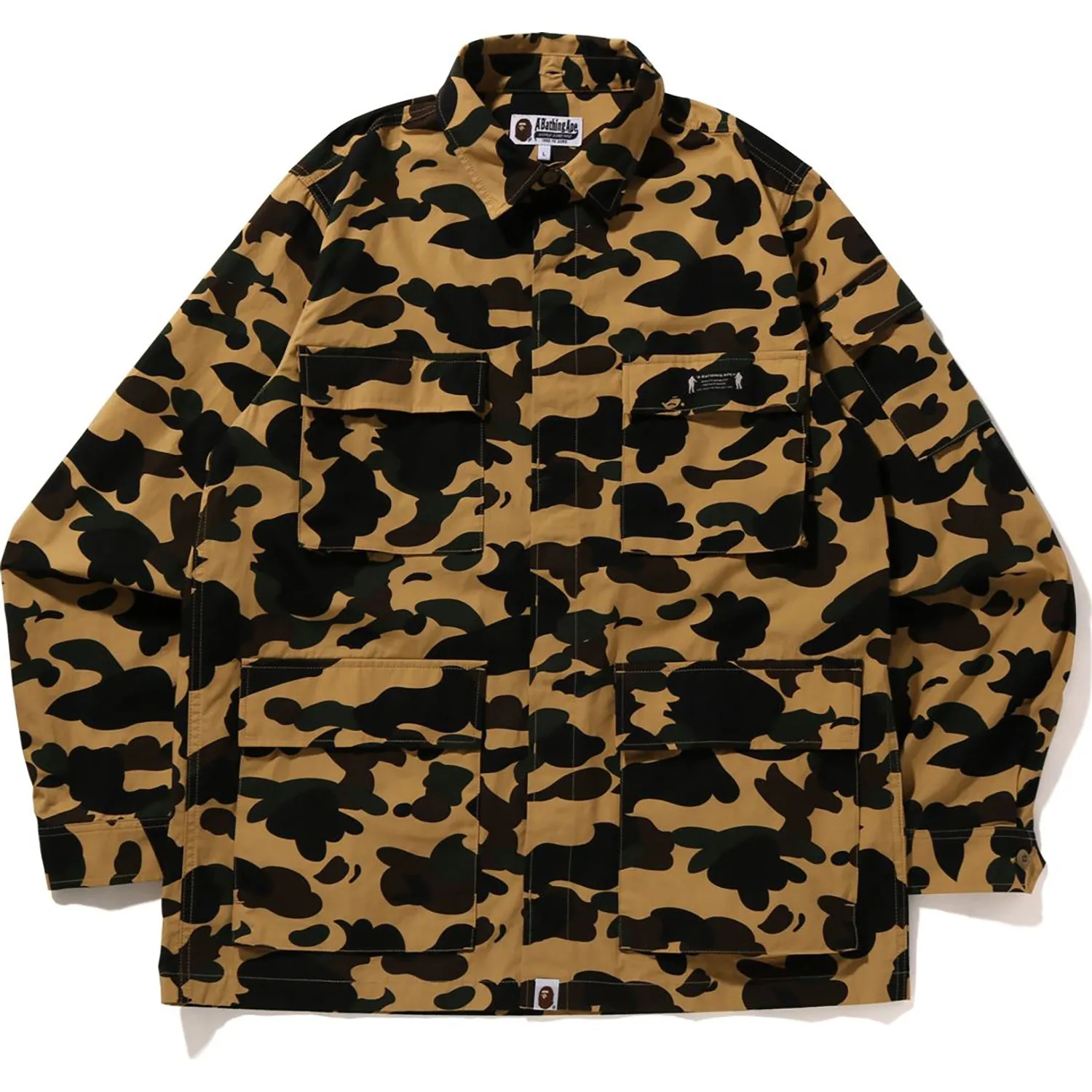 1ST CAMO MASK HOODIE SHIRT MENS