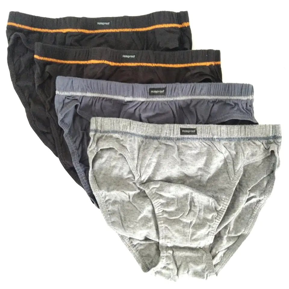 4 x Holeproof Cotton Tunnel Briefs - Underwear Jocks 35K