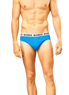 7 Pairs Bonds Mens Hipster Everyday Underwear Mens Briefs Black Blue Grey 03K