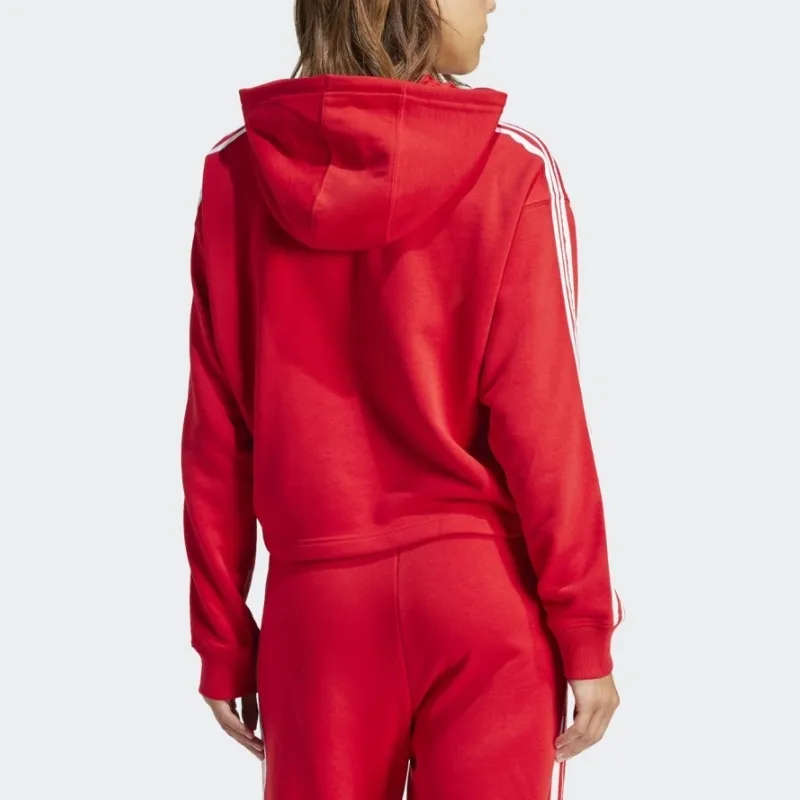 adidas  |Adicolor 3-Stripes Short Hoodie