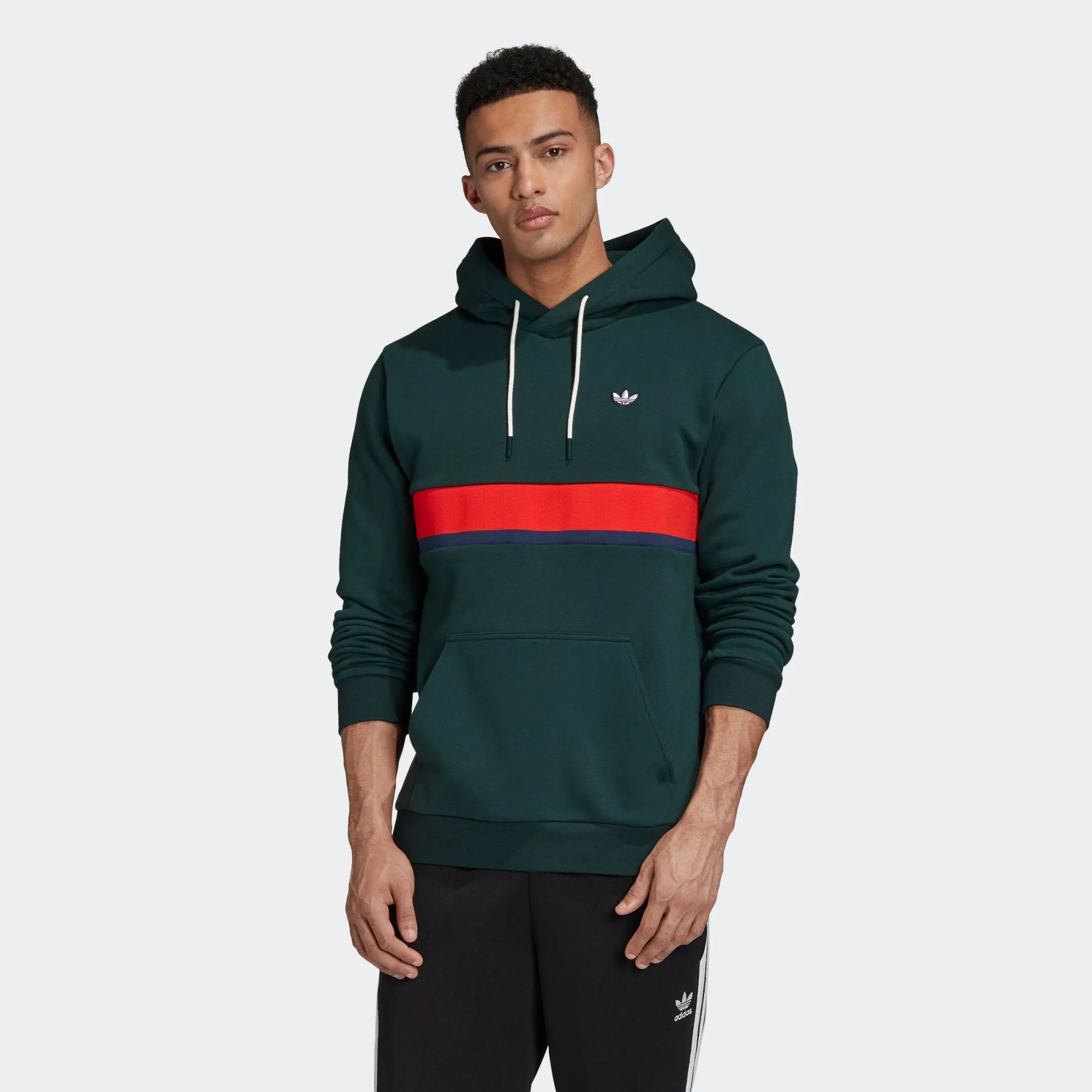 Adidas Originals Men's Samstag Hoodie - Green