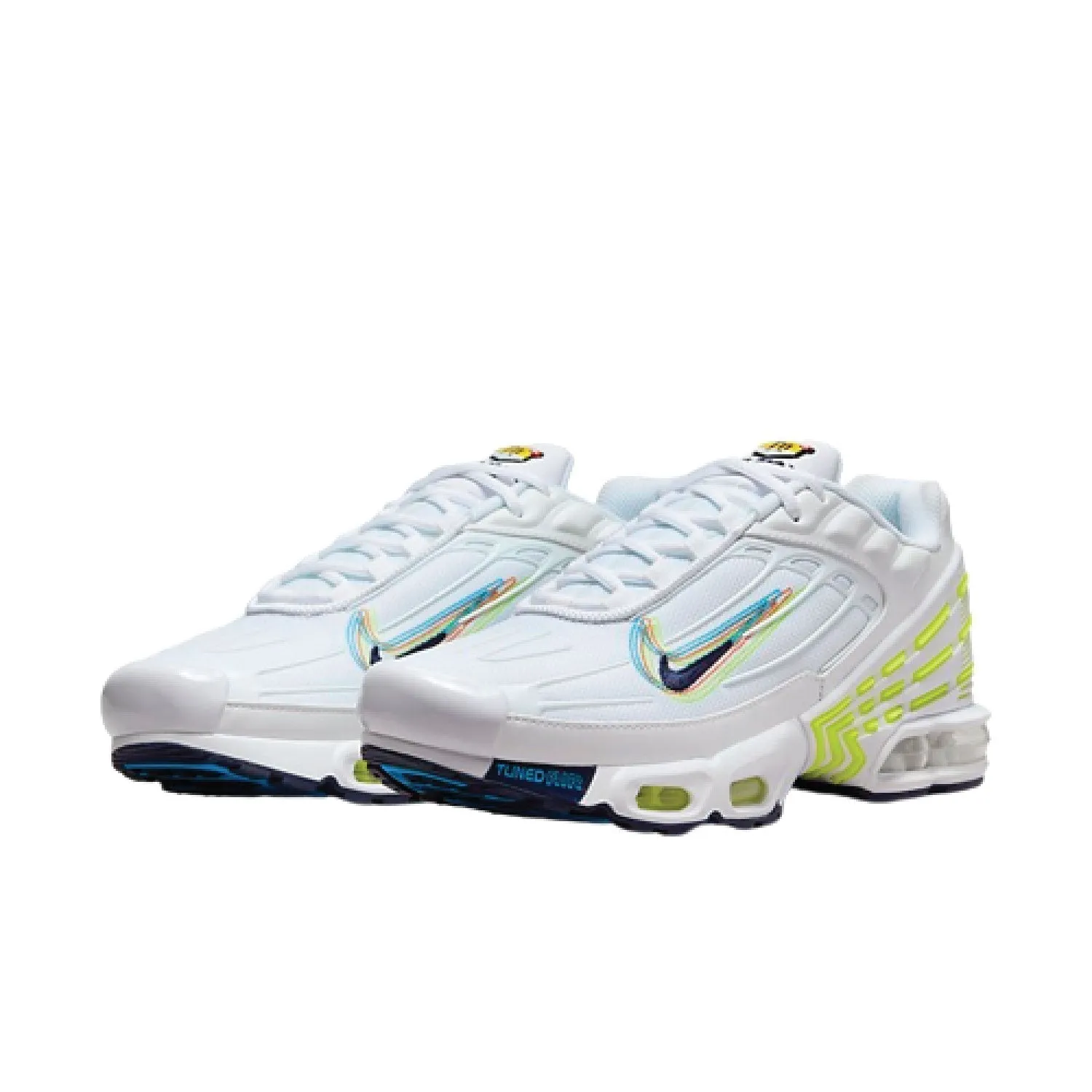 Air Max Plus 3 '3D Swoosh - White Volt'