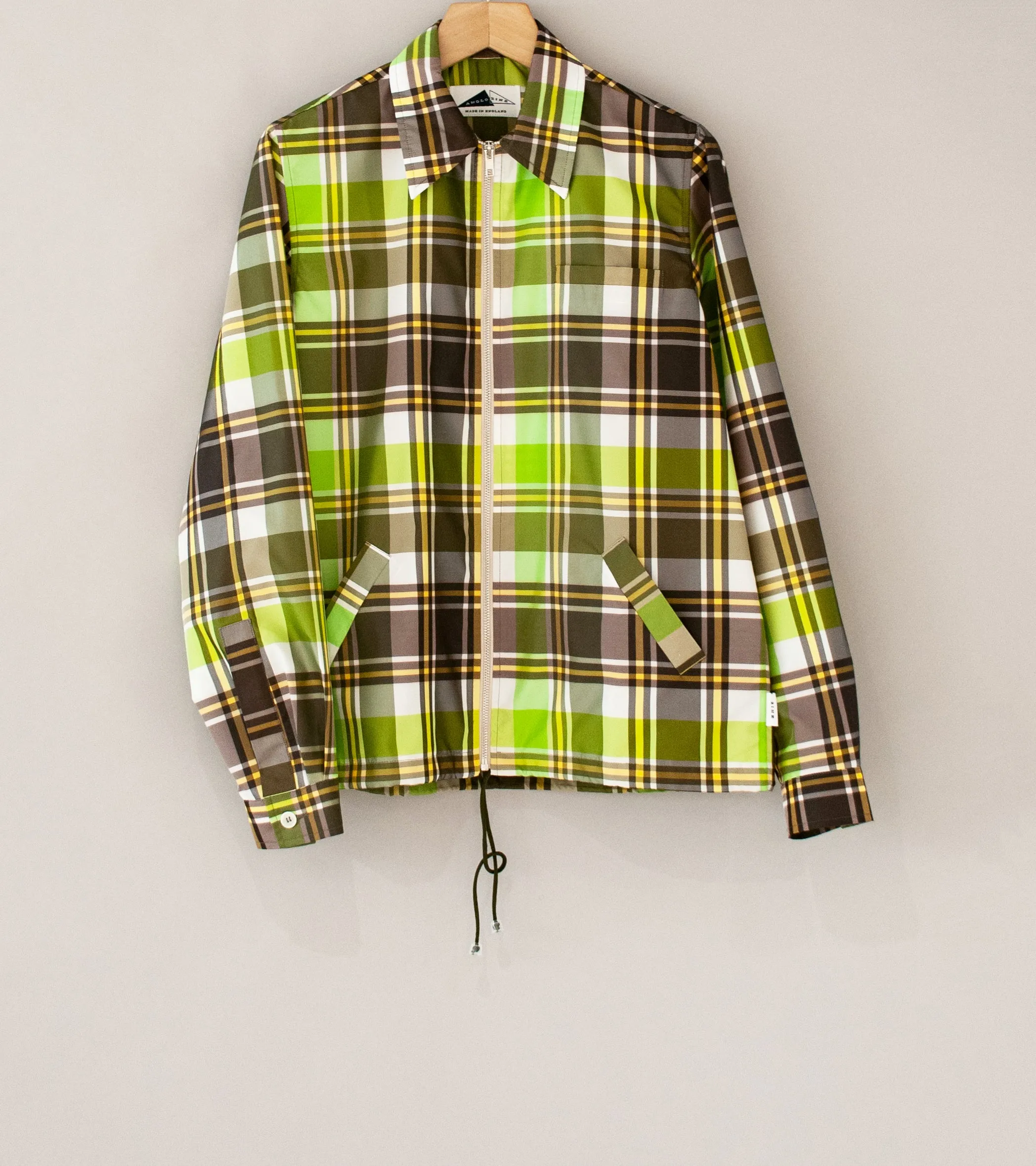 Anglozine 'Layne Jacket' (Green Check)