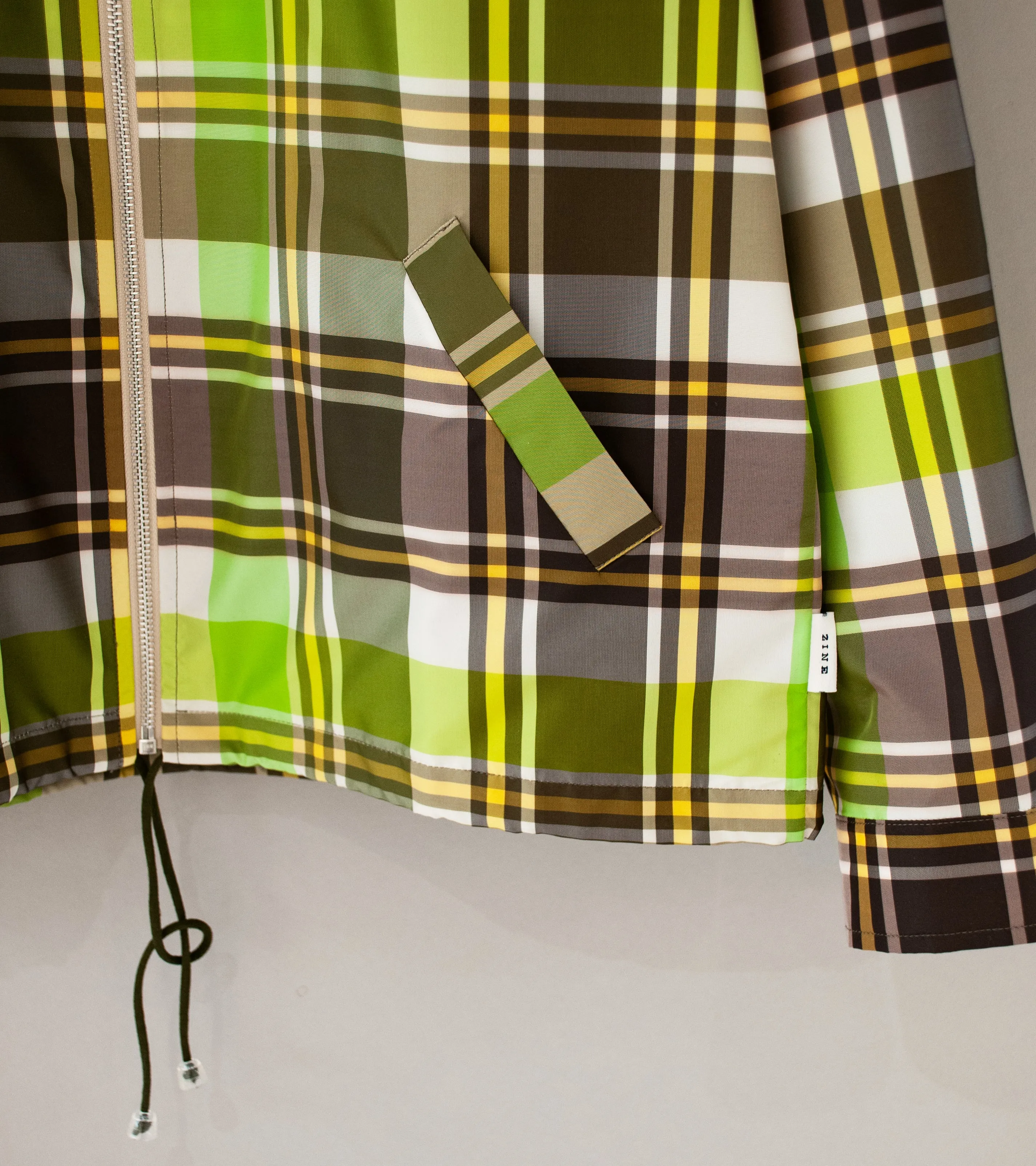 Anglozine 'Layne Jacket' (Green Check)