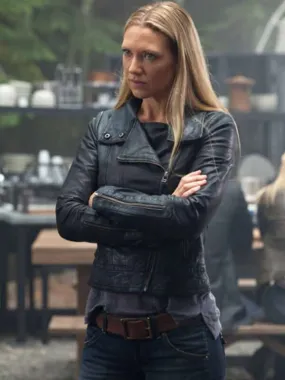 Anna Torv Fringe Jacket - New American Jackets