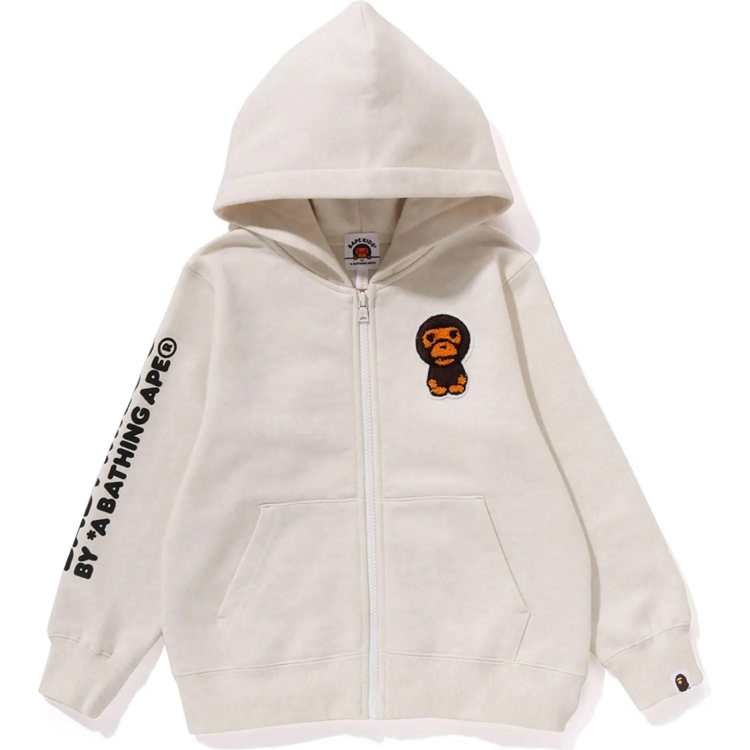 BABY MILO PATCH ZIP HOODIE KIDS