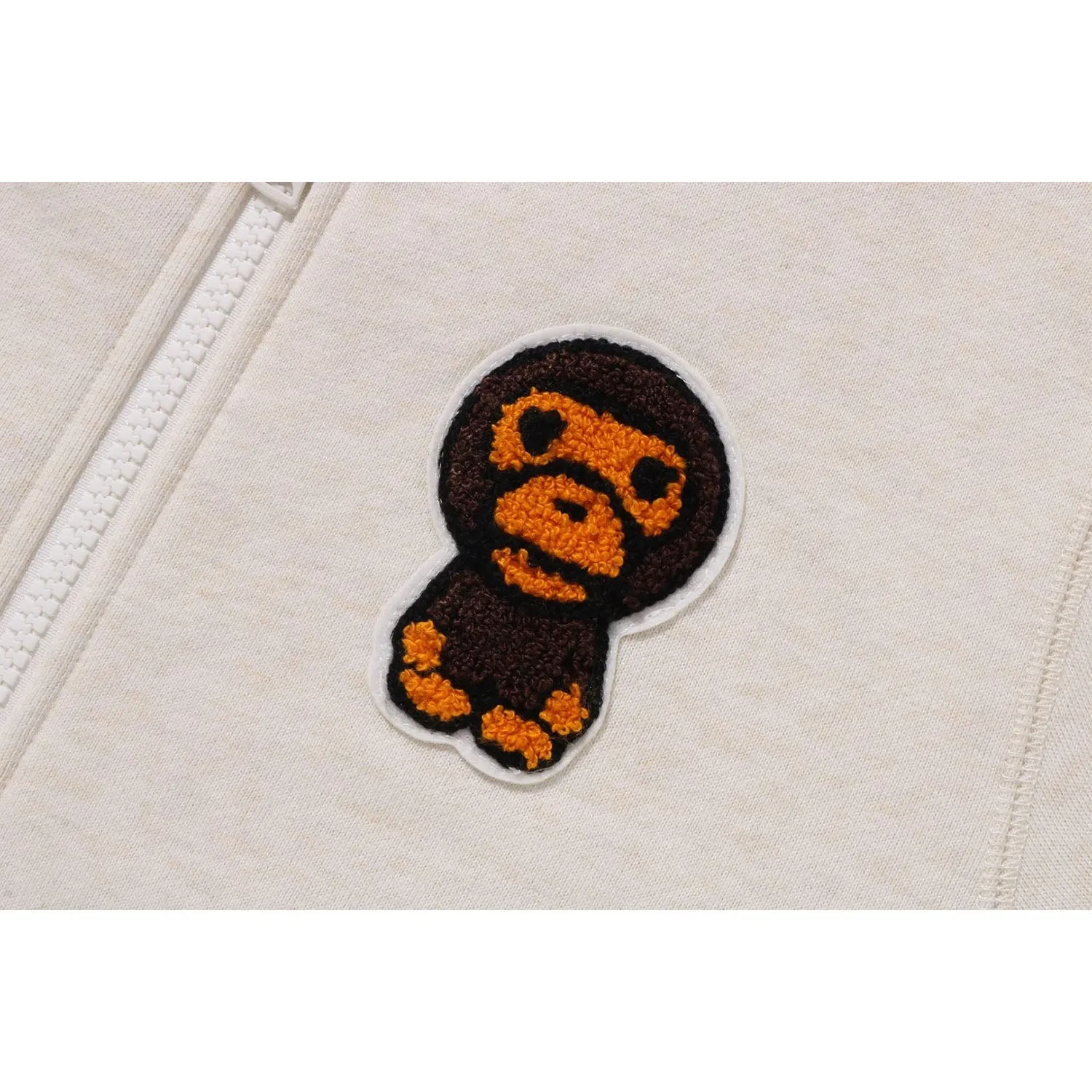 BABY MILO PATCH ZIP HOODIE KIDS