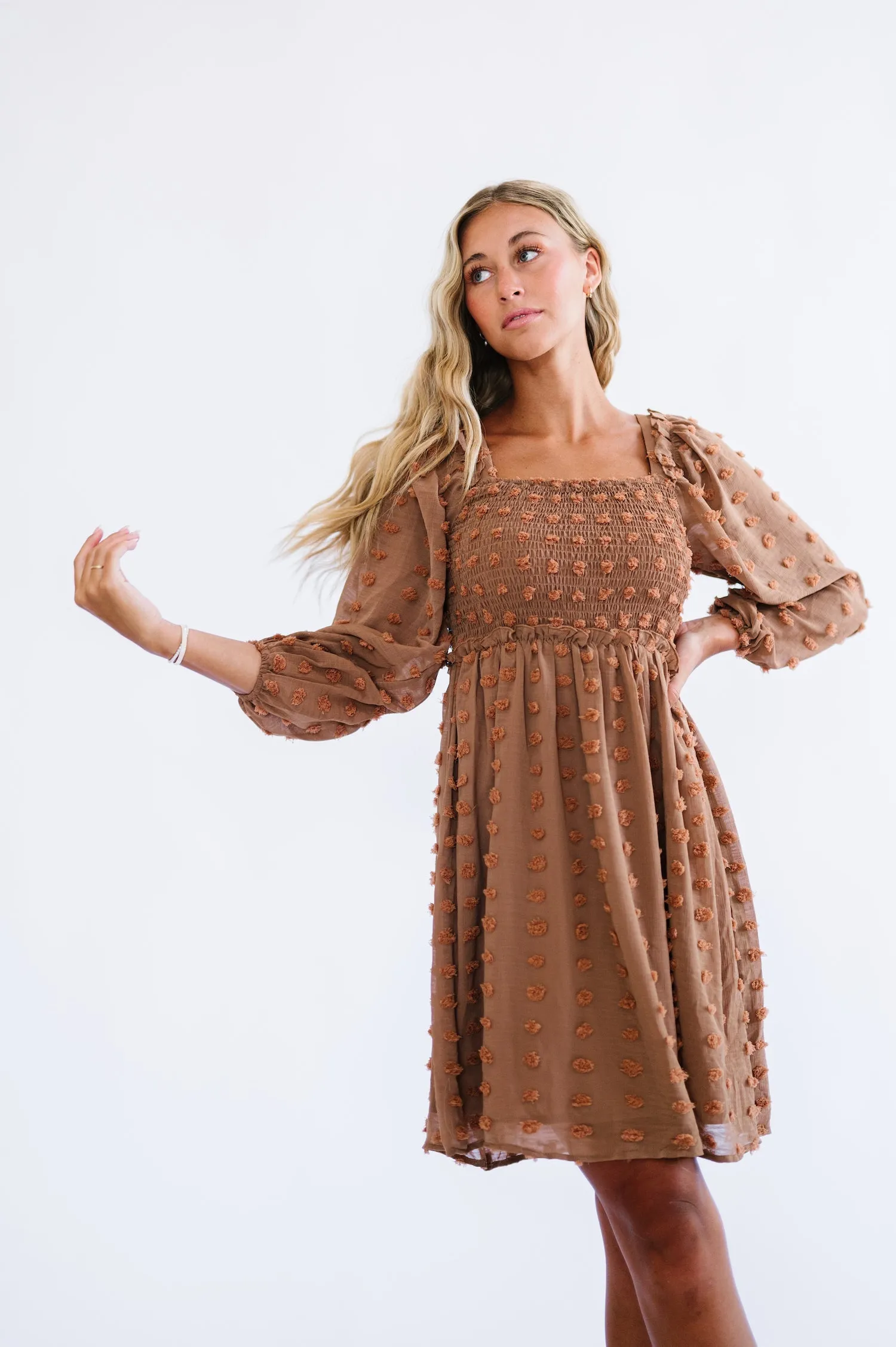 Bae Dress in Brown