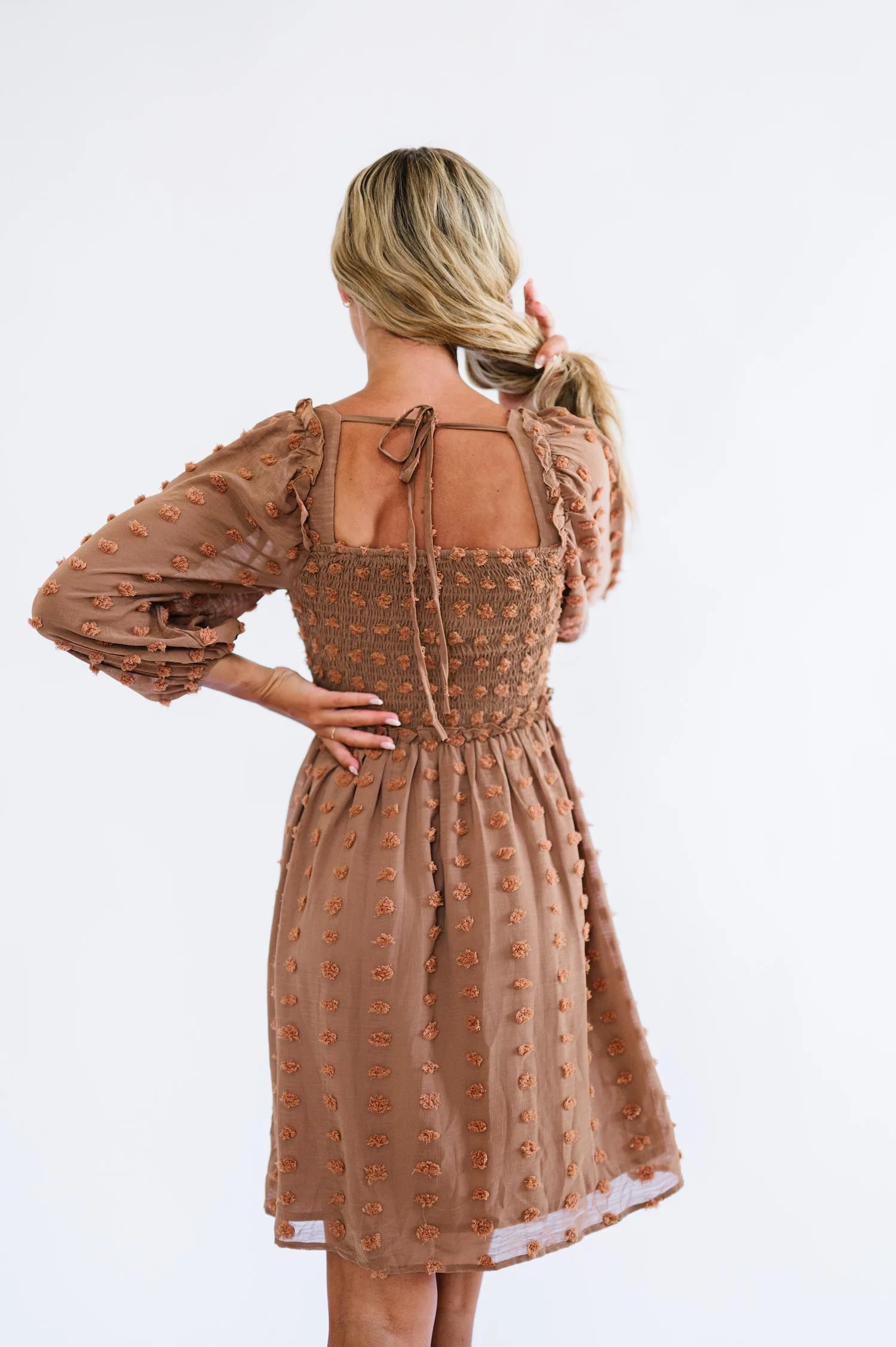 Bae Dress in Brown