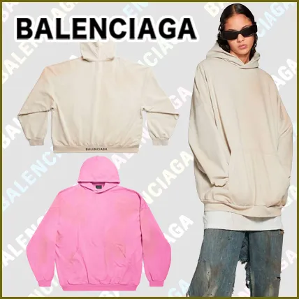 BALENCIAGA  |Balenciaga Hoodie Oversized in Pink