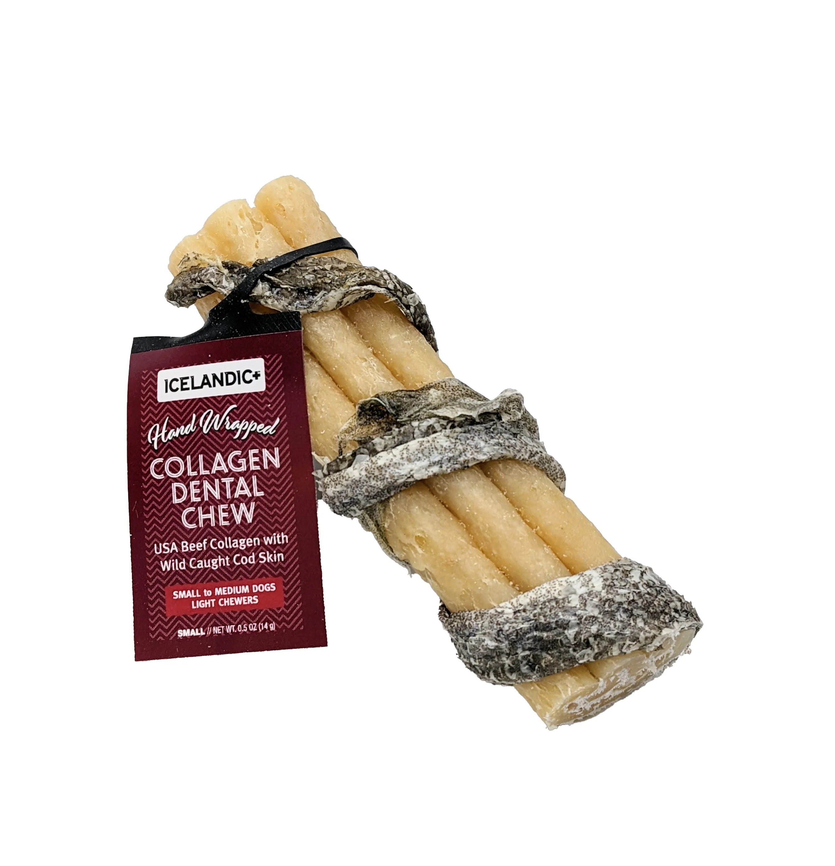 Beef Collagen Dental Chew with Cod Skin