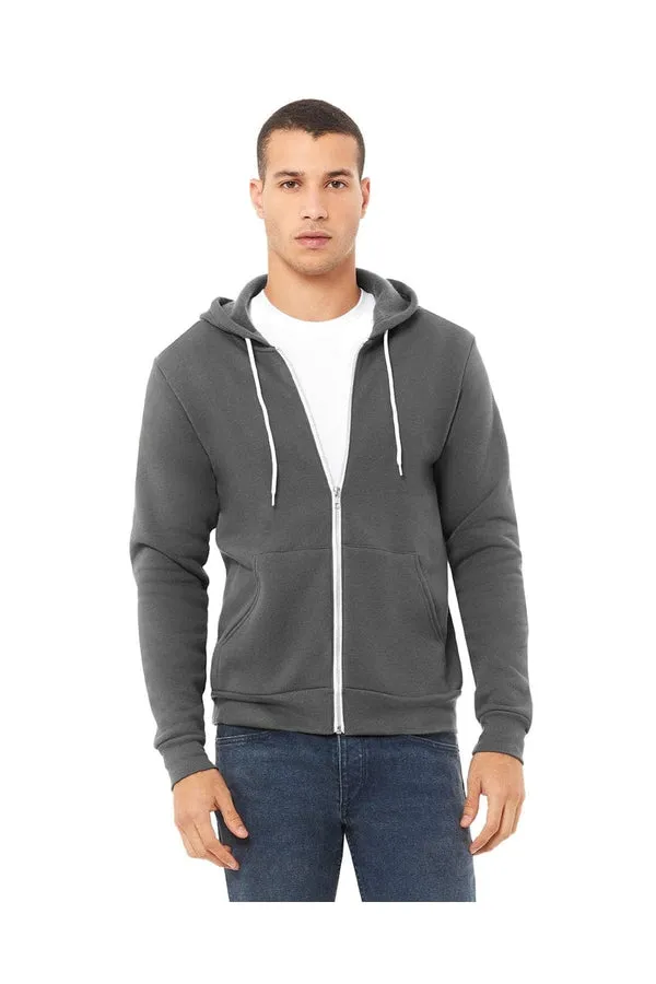 Bella+Canvas 3739: Unisex Sponge Fleece Full-Zip Hoodie