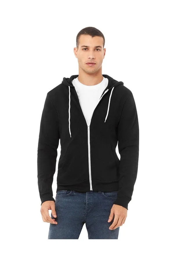 Bella+Canvas 3739: Unisex Sponge Fleece Full-Zip Hoodie