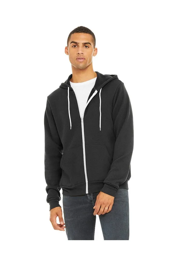 Bella+Canvas 3739: Unisex Sponge Fleece Full-Zip Hoodie