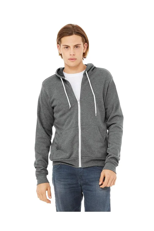 Bella+Canvas 3739: Unisex Sponge Fleece Full-Zip Hoodie