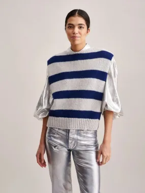 Bellerose Nanor Sleeveless Sweater - Stripe B