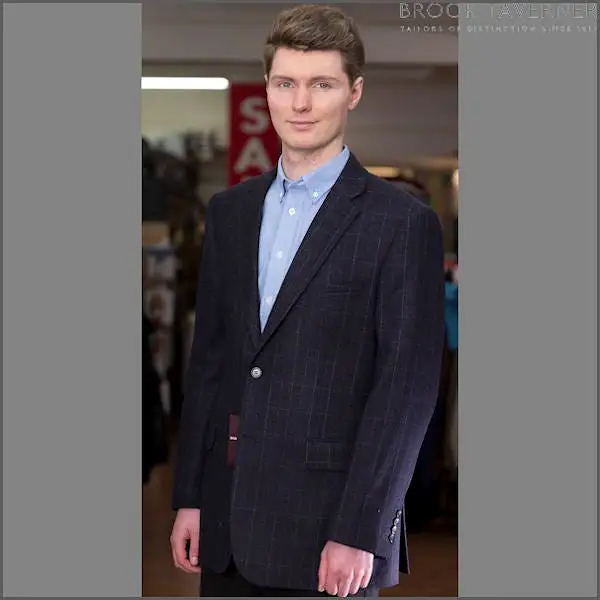 Brook Taverner Camberley Navy Jacket<><>