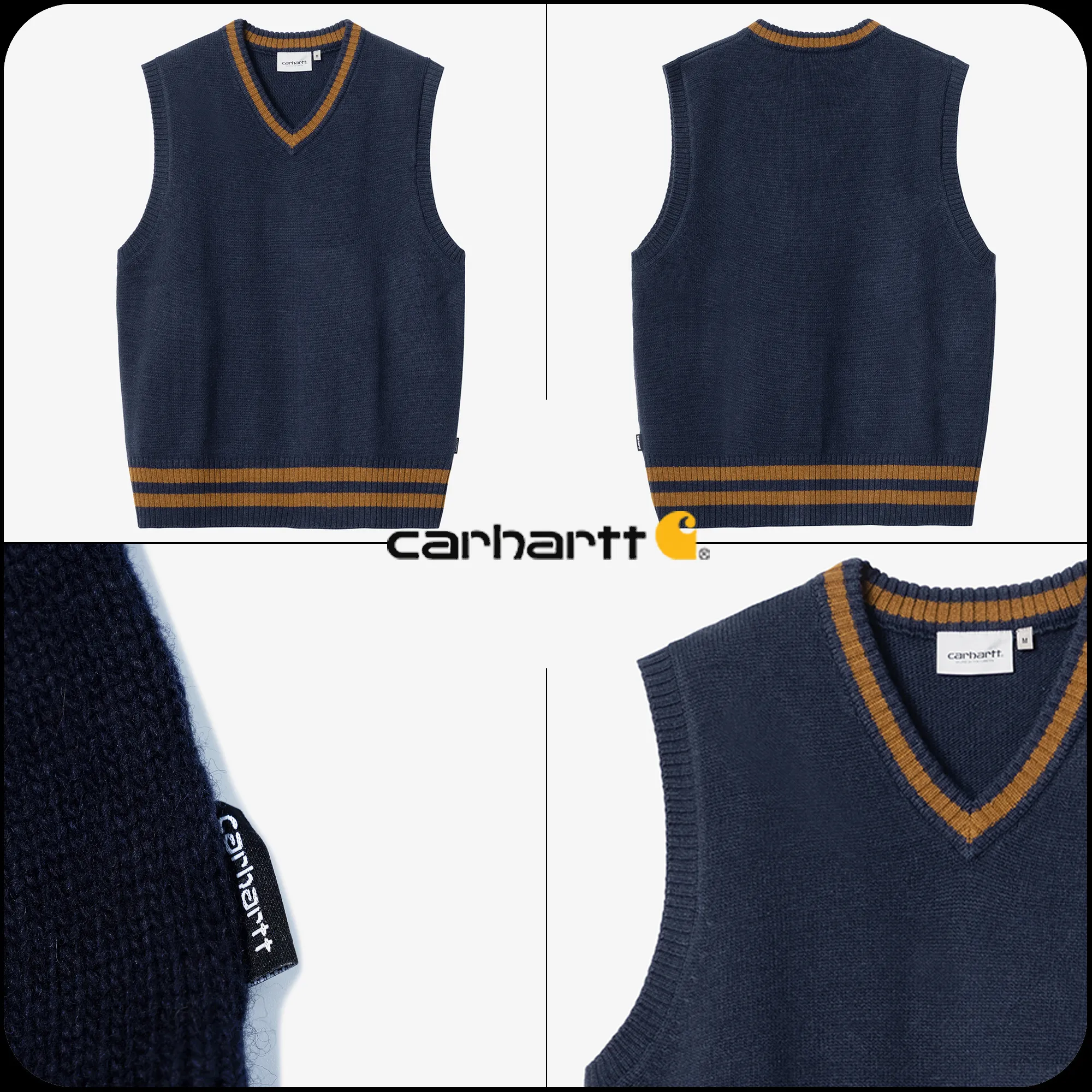 Carhartt  |[CARHARTT]★STANFORD VEST SWEATER