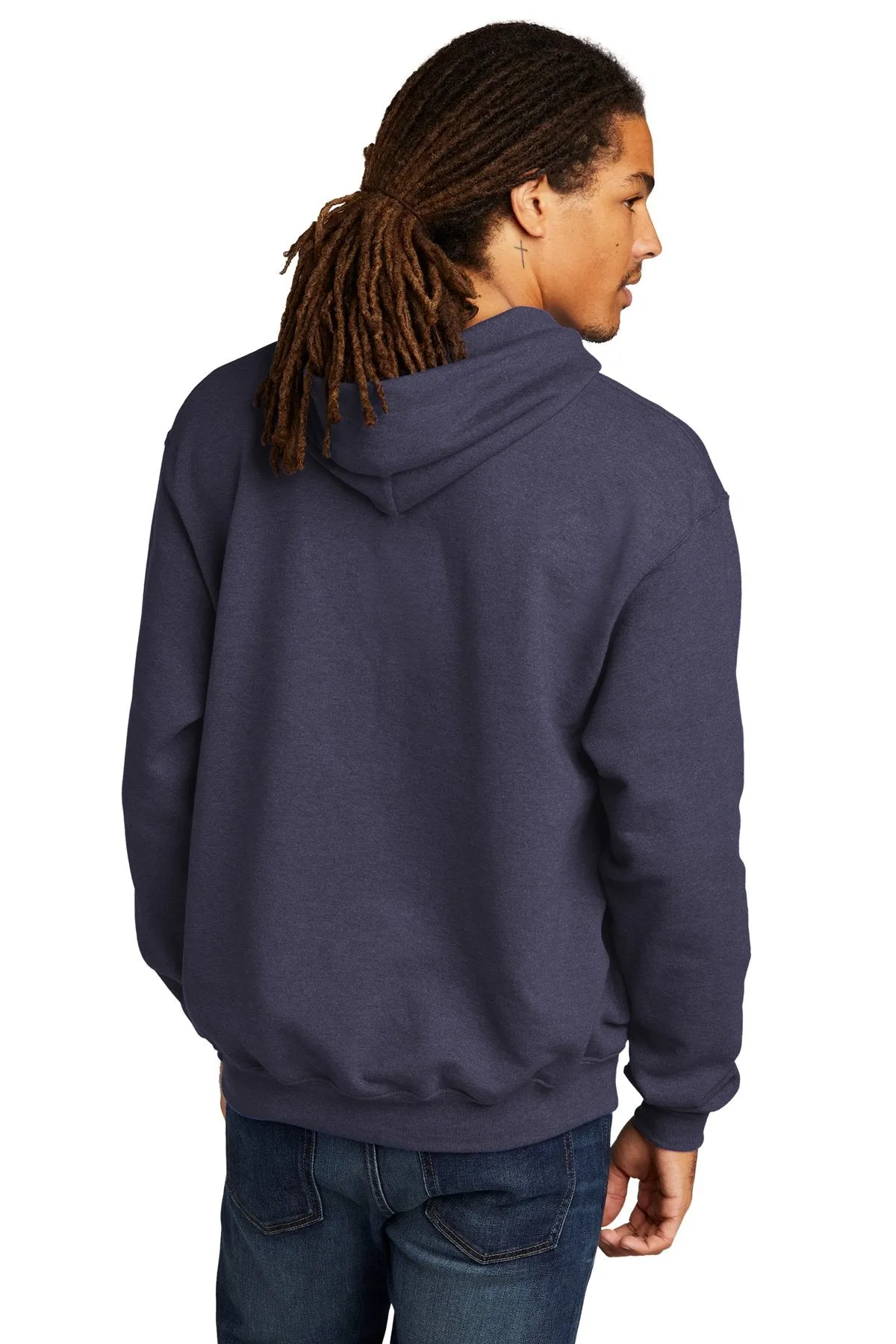 Champion Eco Fleece Pullover Hoodie S700 Navy Heather