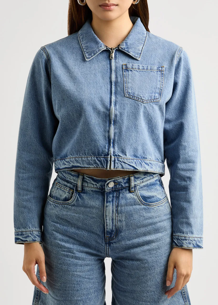 COPERNI Cropped denim jacket -                         -                     -                