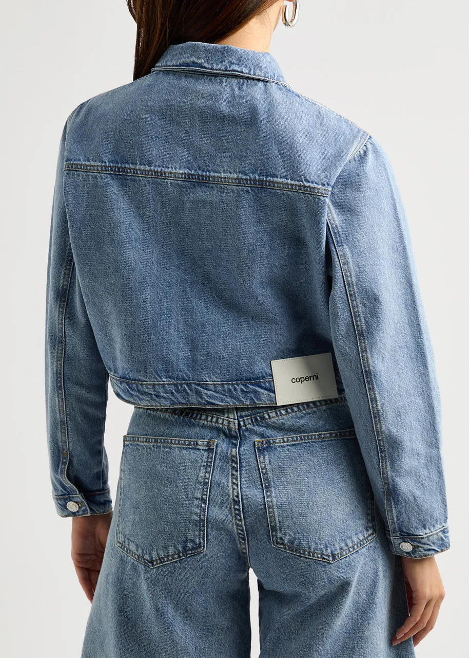 COPERNI Cropped denim jacket -                         -                     -                