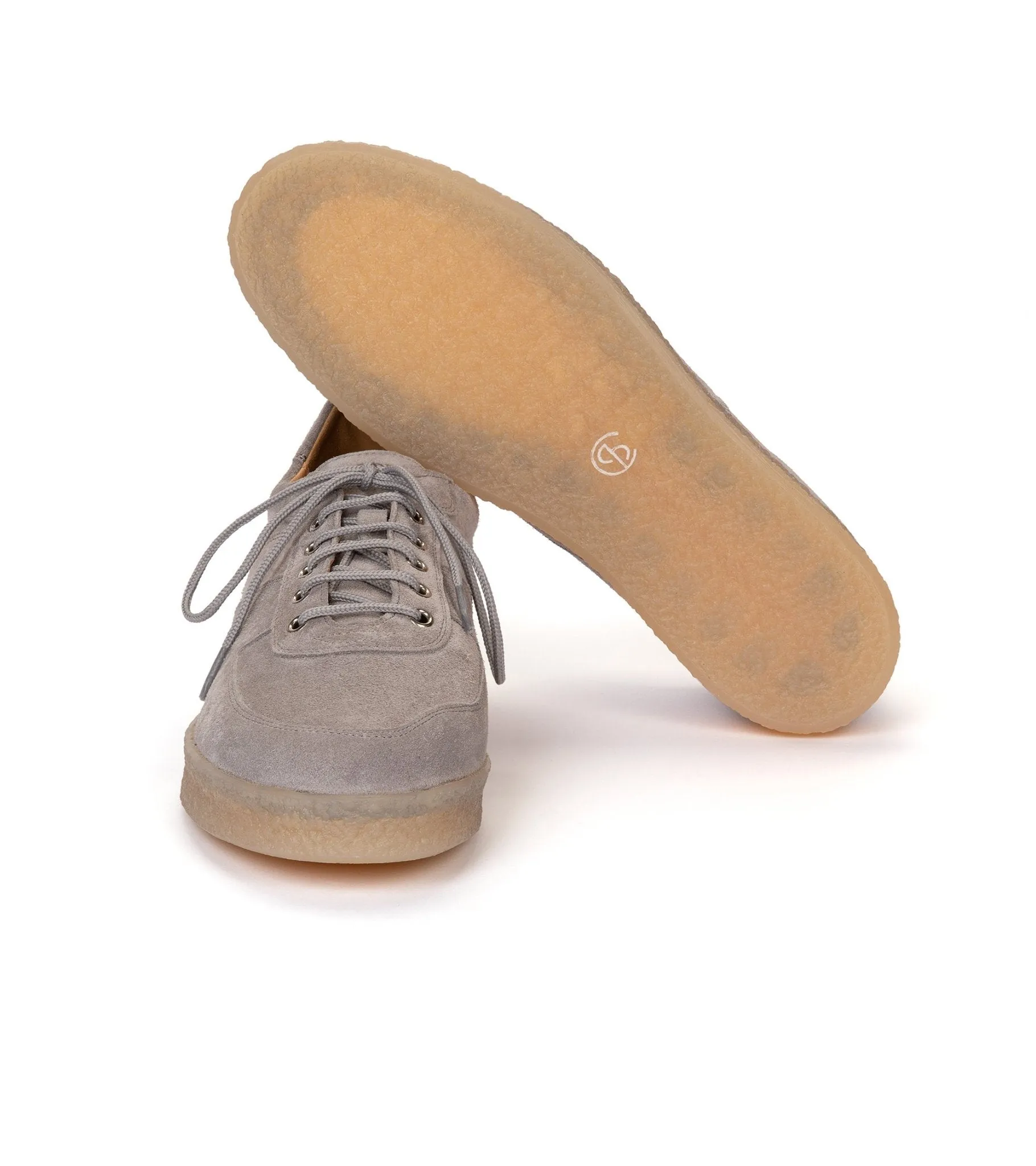 CQP Roamer Suede Sneaker: Cement