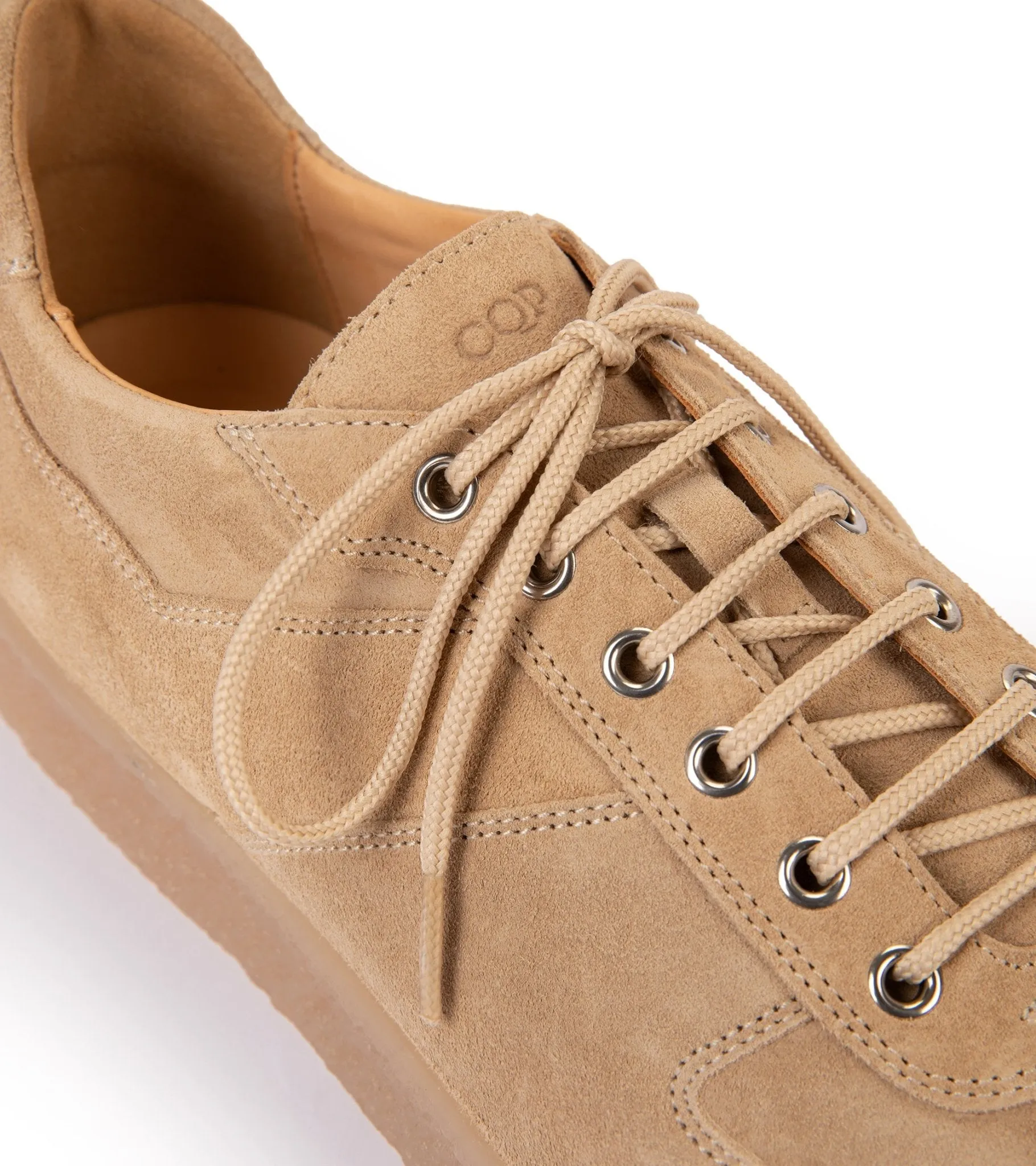 CQP Roamer Suede Sneaker: Sand