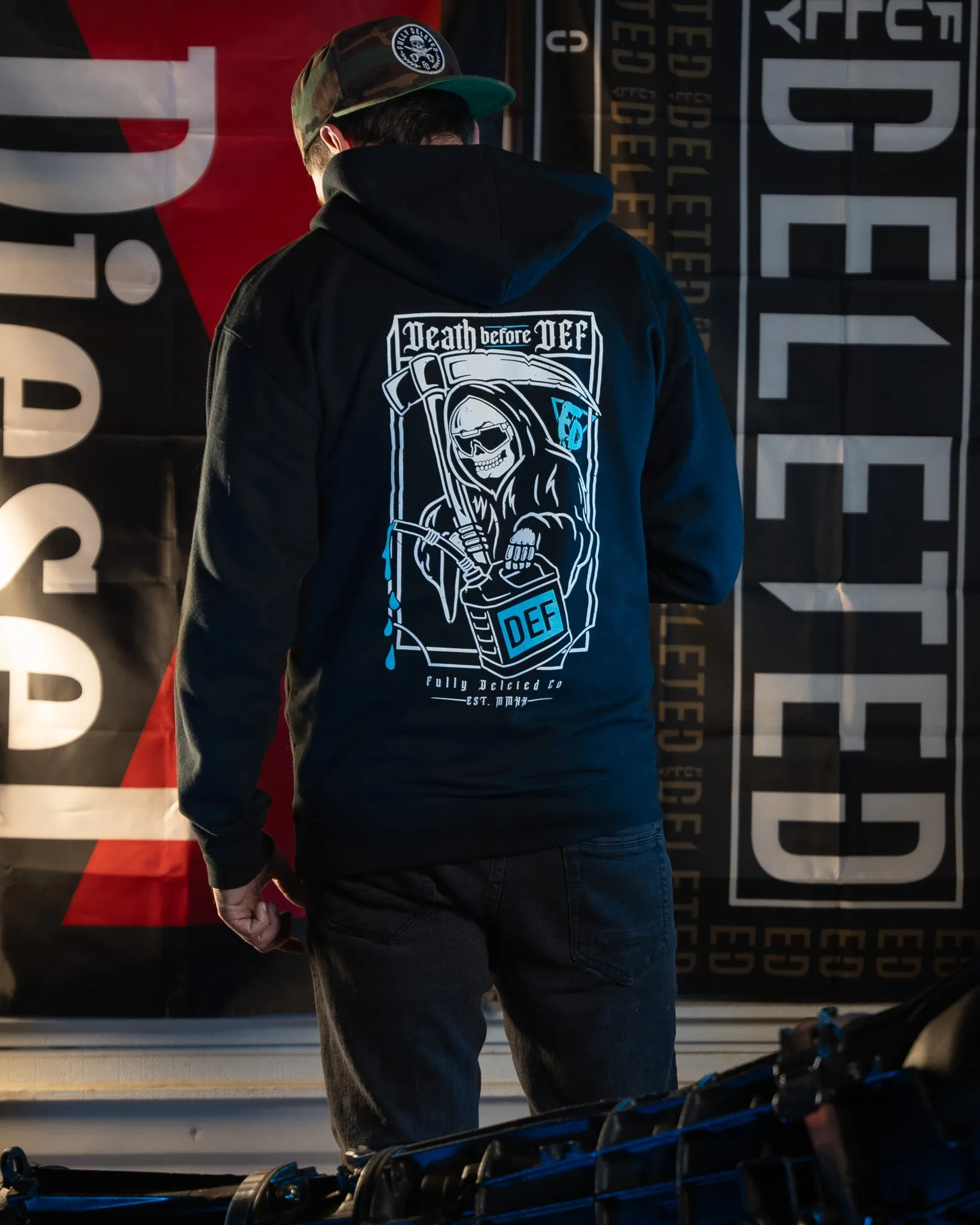 DEATH before DEF : PREMIUM HOODIE (NEW)