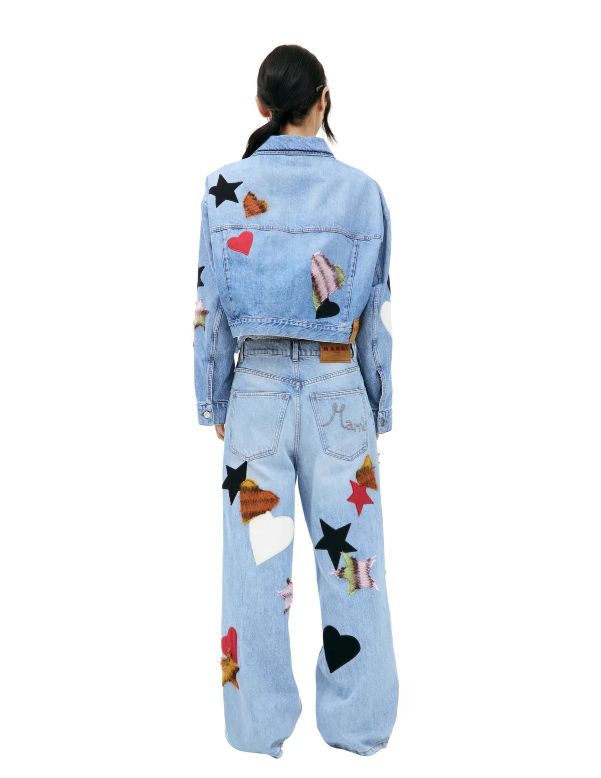 Denim Jacket With Patches