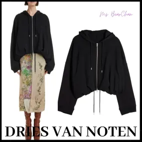 Dries Van Noten  |Draped zip hoodie