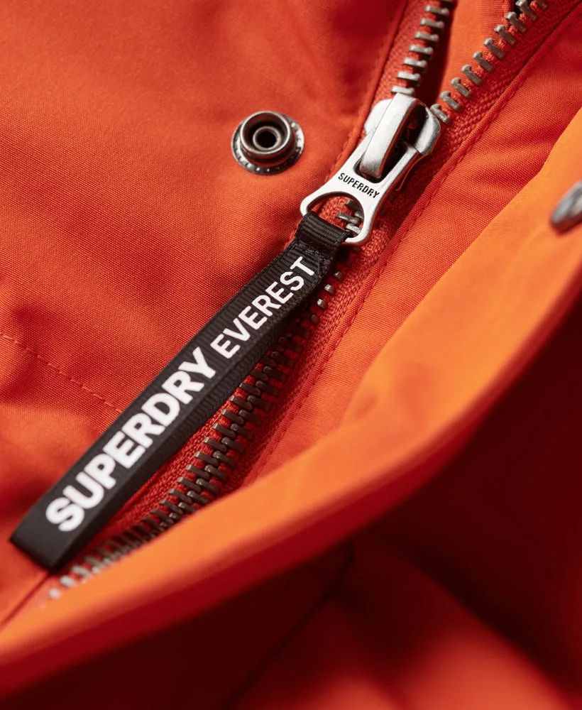 Everest Hooded Puffer Jacket | Pureed Pumpkin Orange