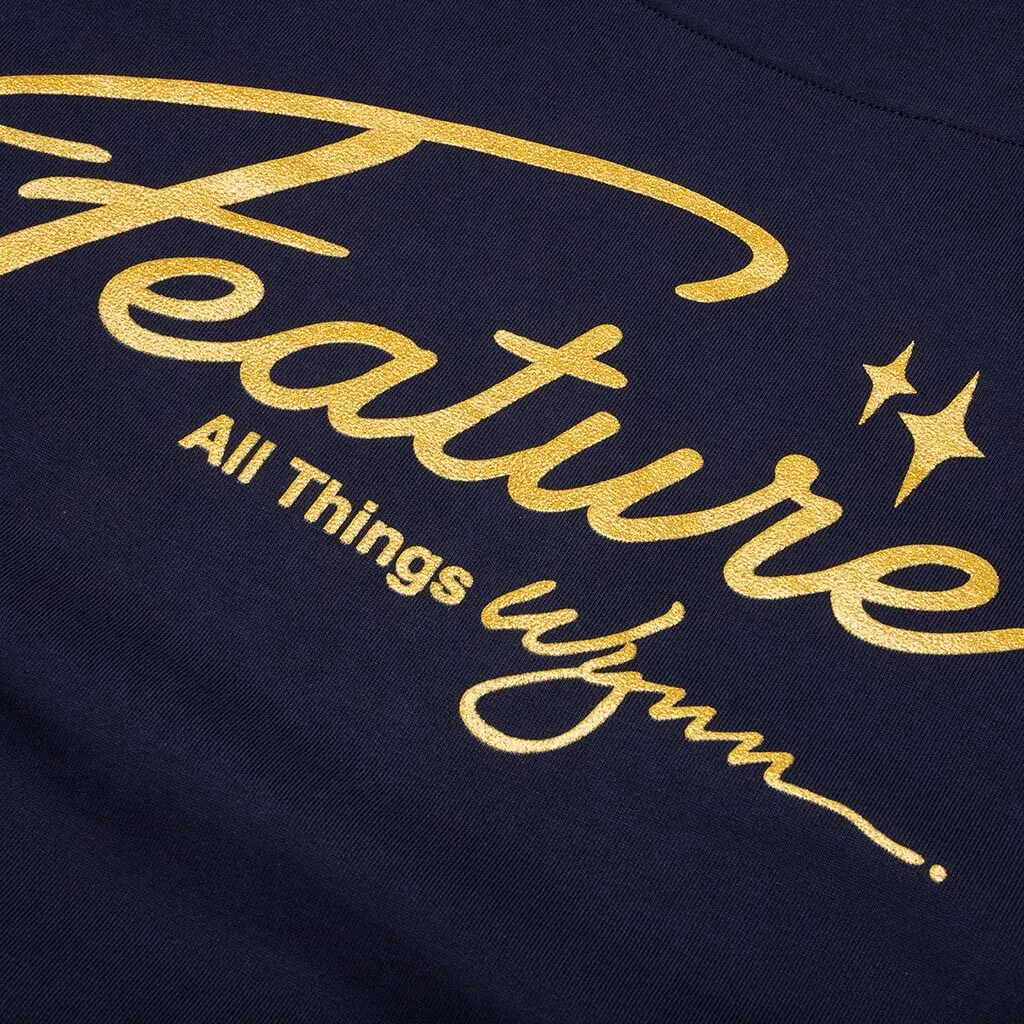 Feature x Wynn Shine Hoodie - Navy