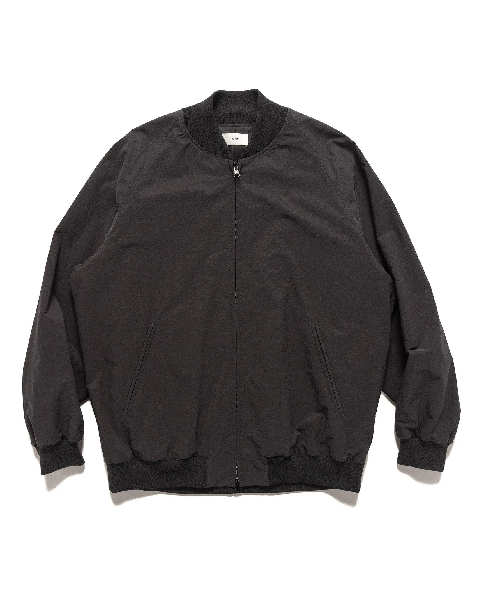 Flight Jacket Stretch Wooly Nylon Charcoal