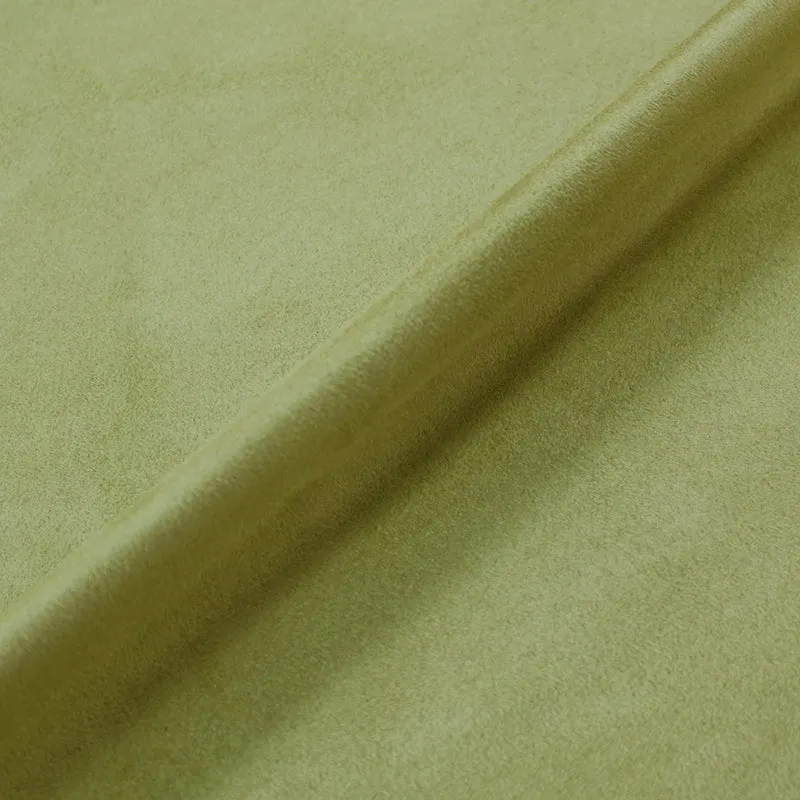 Furnishing Faux Suede - Pea Green