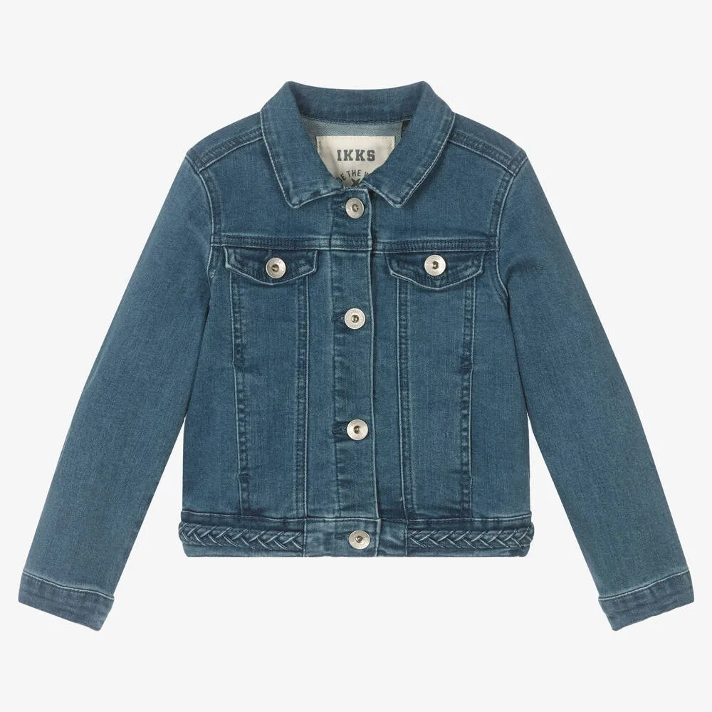 Girls Blue Denim Jacket