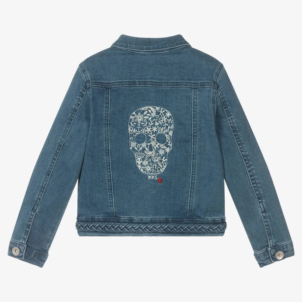 Girls Blue Denim Jacket