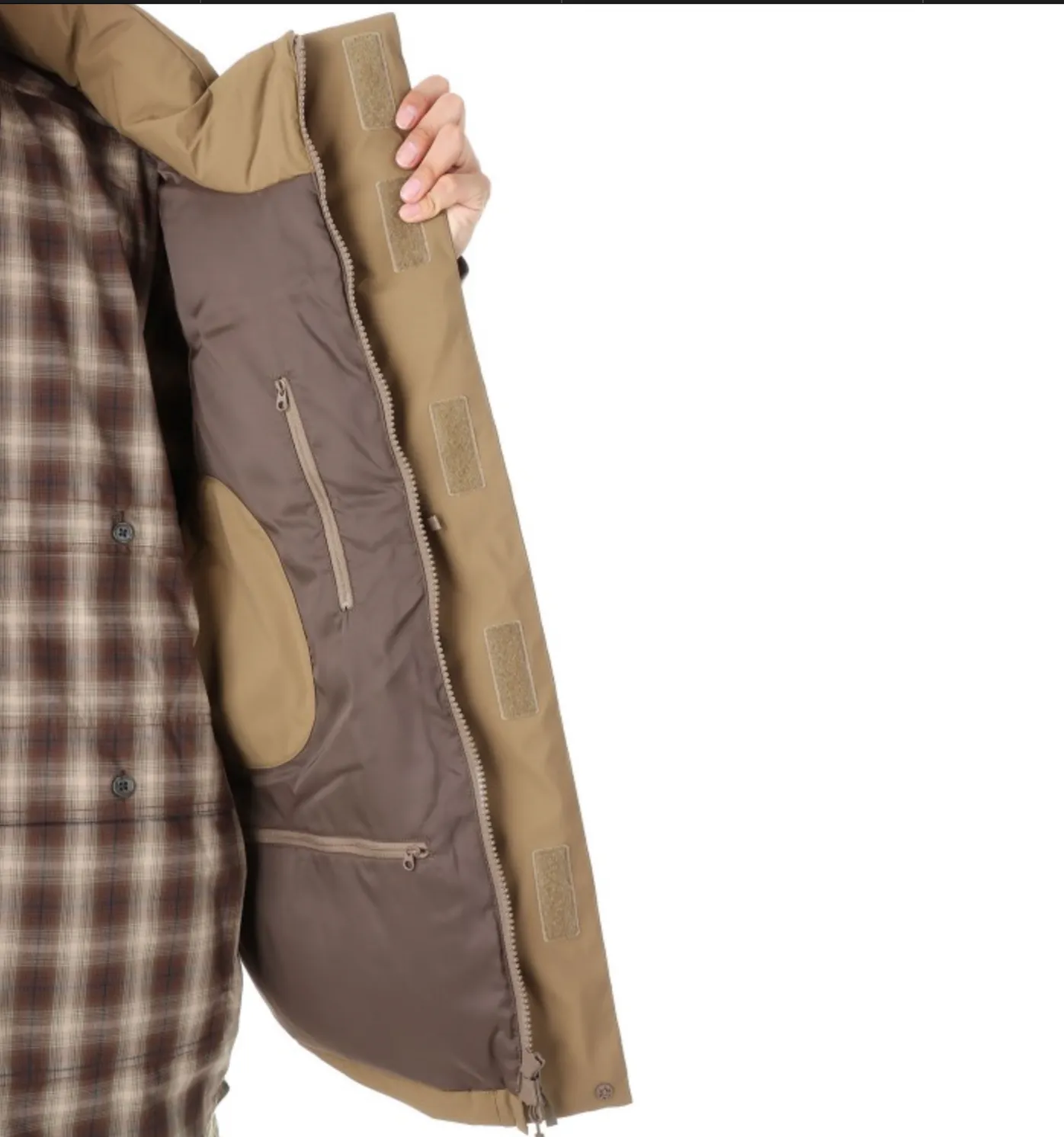 GORE-TEX INFINIUM FIELD DOWN VEST - BEIGE