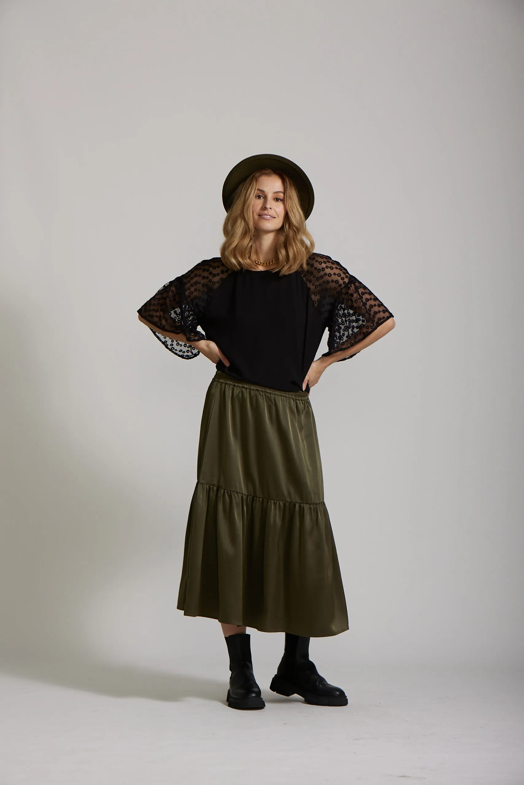 Grace Skirt - Green