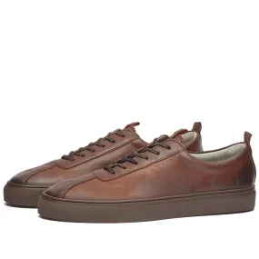 Grenson Sneaker 1Coffee Burnished Nubuck