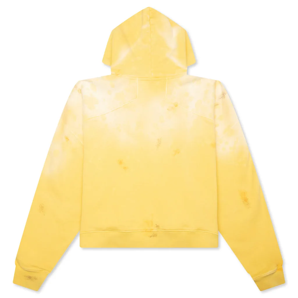 Gym Bag Zip Hoodie - Washed Yellow