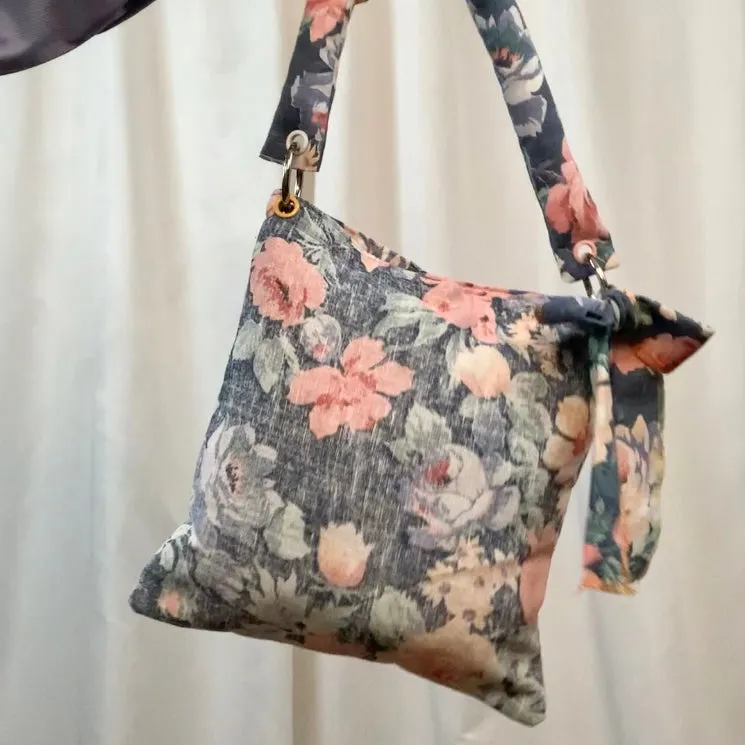 Handmade puff bow bag