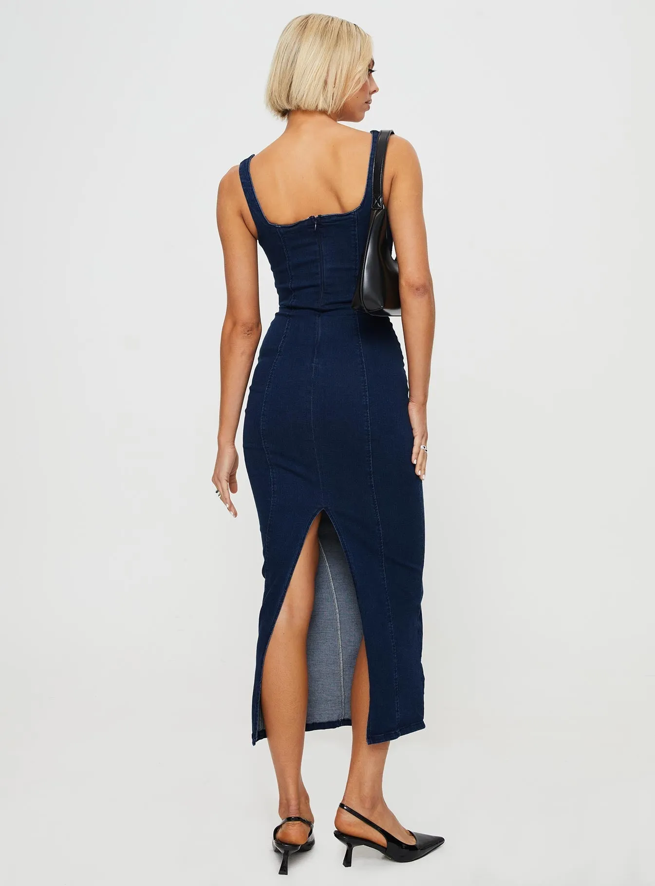 Hollas Maxi Dress Blue