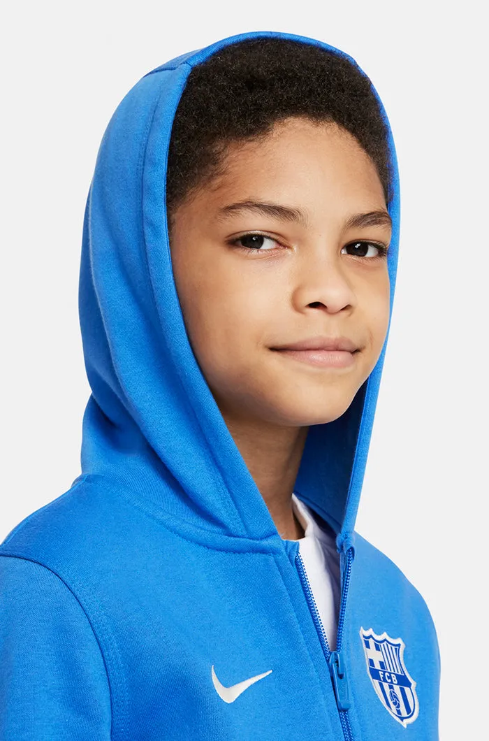 Hoodie Bara Nike in blue – Junior